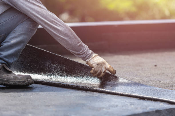 Professional Waterproofing technician working in Winfield, TN